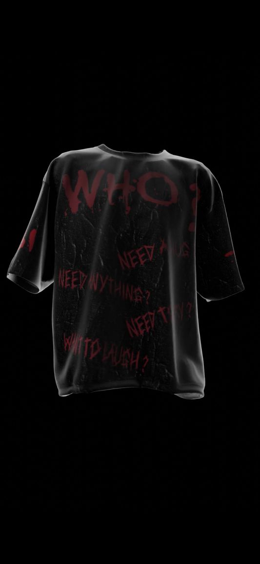 UNLUCKY ACID WASH OVERSIZED TSHIRT