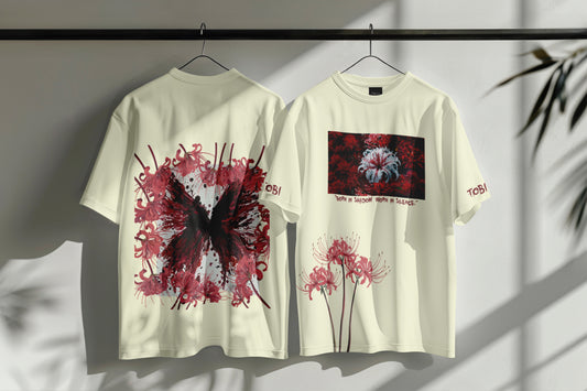 DEATH FLOWER OVERSIZED TSHIRT